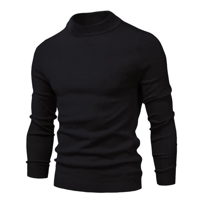 Funmoon Pull Homme Marque Luxe Dégradé De Couleur Pour Pullover Homme  Chandail