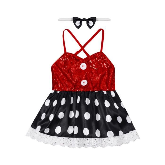 Iiniim Robe Bebe Fille Deguisement Robe Princesse Ceremonie Tutu Robe De Soiree Cocktail Mariage Noel Robe Danse 0 24 Mois Rouge Cdiscount Pret A Porter