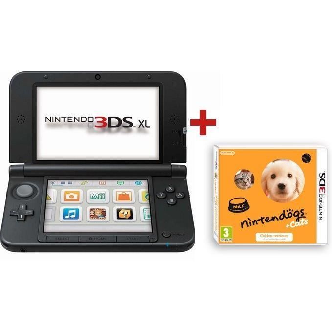 Pack Console 3DS XL Rose + Nintendogs Cdiscount Jeux vidéo