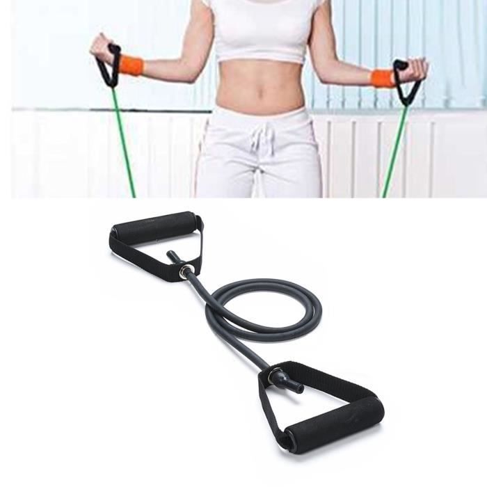 Corde De Résistance Pour Exercices Abdominaux - Bande élastique Avec Poignées, 4 Tubes TPR