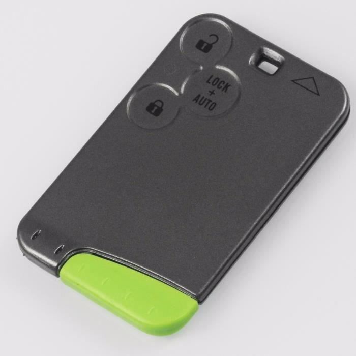Coque De Remplacement Pour Télécommande Clé Renault (Laguna 2, Espace 4...) - 2 Boutons - Neuve