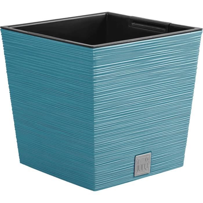 Jardinière Prosperplast Furu Square Low DFS240-5415C - bleu - 75l