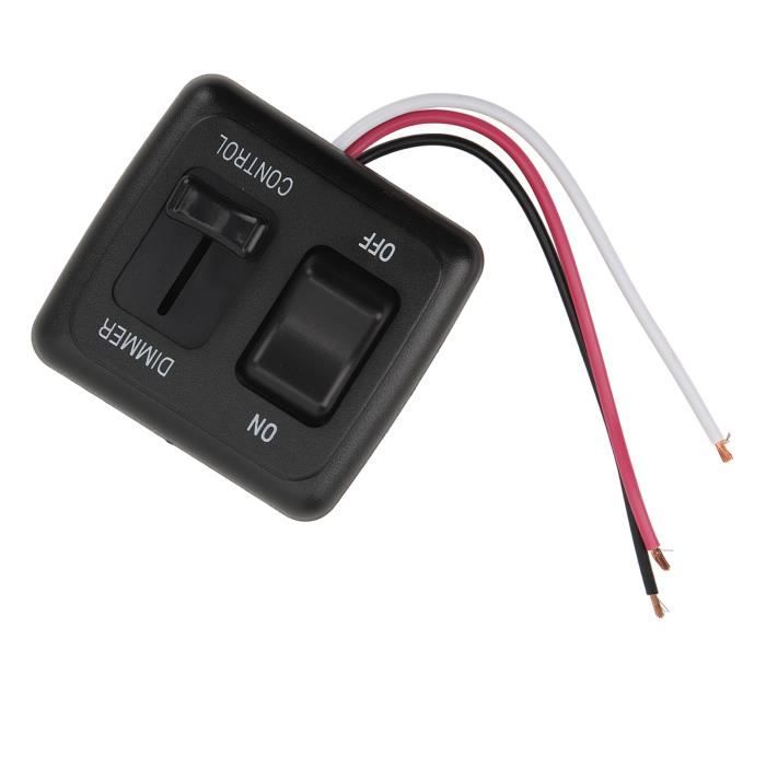 2 Interrupteurs Tactiles Gradateurs 12V – DC 5-24V, 4A Max – Montage 17 Mm – Pour Bandes LED, Lampes De Bureau – Fonction Mémoire