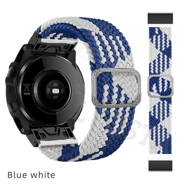 QuickFit Nylon Loop Band For Garmin Fenix 8, 7X, 7 Pro, 6X, 5X, 3HR – Sports Bracelet Strap