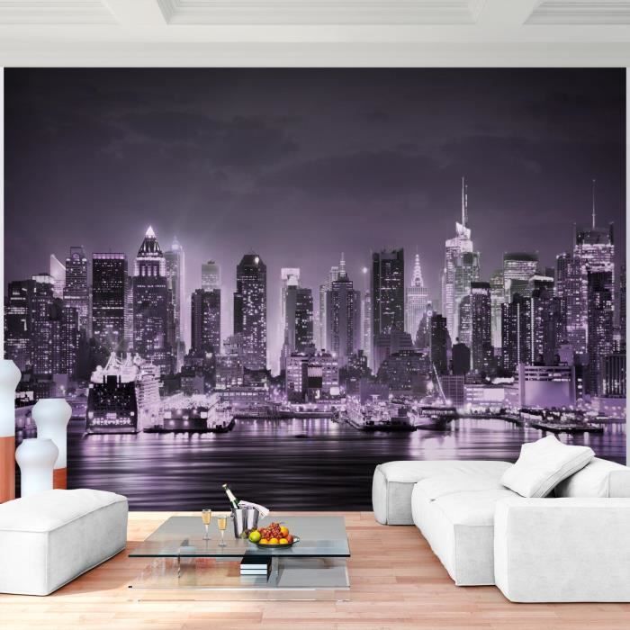 Papier Peint - Neighborhoods of New York - Intissé