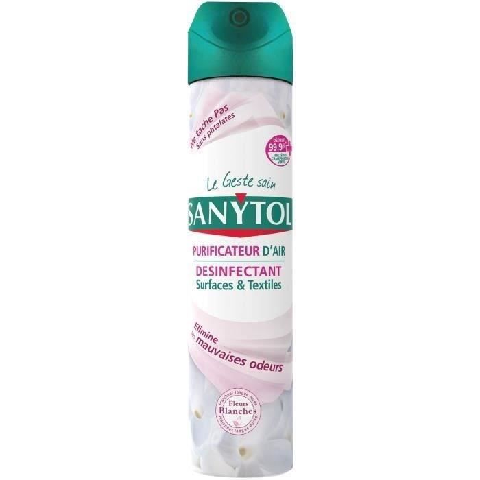 SANYTOL Purificateur air désinfectant surface / textiles - 300 ml