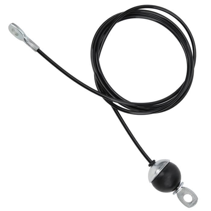Câble De Poulie Fitness 6 Mm - Acier Et PP - Rallonge Pour Machine De Musculation à La Maison Ou En Salle