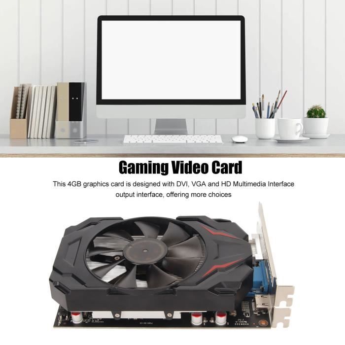 MSI GeForce GTX 1050 Ti 4GT LP Carte Graphique 4Go GDDR5 NVIDIA Avec