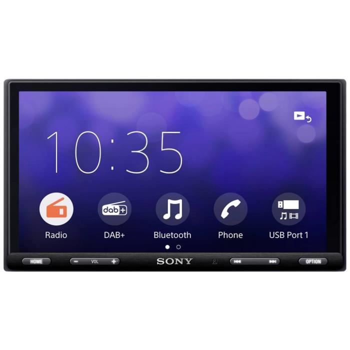 Sony XAV-AX5650 Ampli-tuner multimédia Android Auto™, Apple CarPlay, tuner DAB+, kit mains libres bluetooth, avec anten