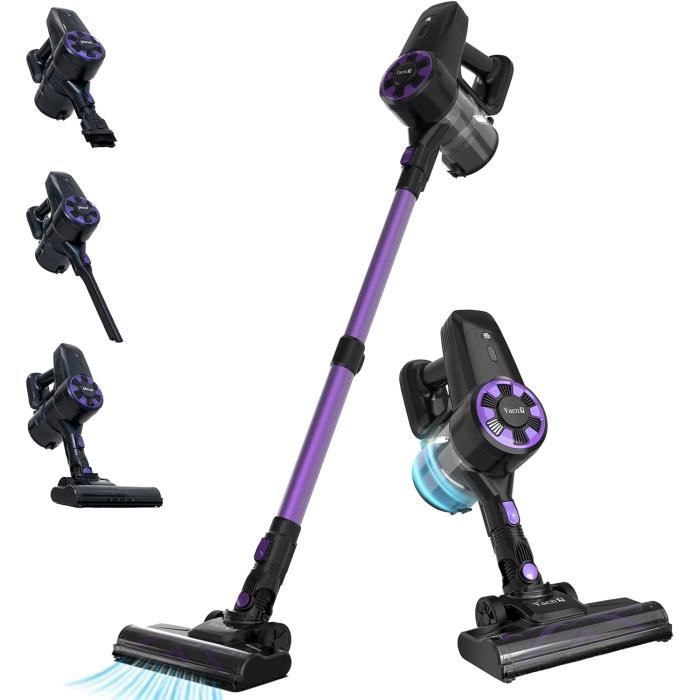 SINCHEREU Aspirateur Balai sans Fil, 6 en 1, 30KPa Aspirateur Balai sans Fil Puissant avec 3 Modes Puissants, 45 Mins avec Batterie Détachable, Aspirateur Balais pour Poils d'animaux, Sols Durs, Tapis SINCHEREU Aspirateur Balai sans Fil, 6 en 1, 30KPa Aspirateur Balai sans Fil Puissant avec 3 Modes Puissants, 45 Mins avec Batterie Détachable, Aspirateur Balais pour Poils d'animaux, Sols Durs, Tapis