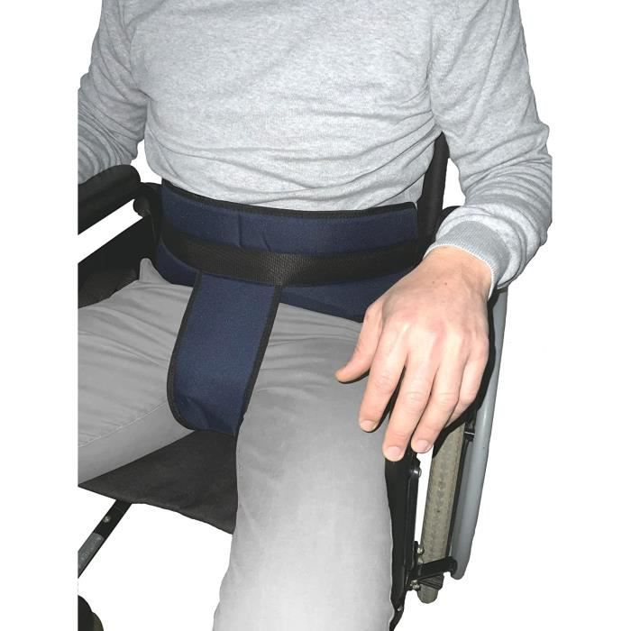 Gar Medical Ceinture pour fauteuil roulant XXL, zone abdominale et bassin  extra large, haute protection anti-chutes, taille uniq143 - Cdiscount Santé  - Mieux vivre