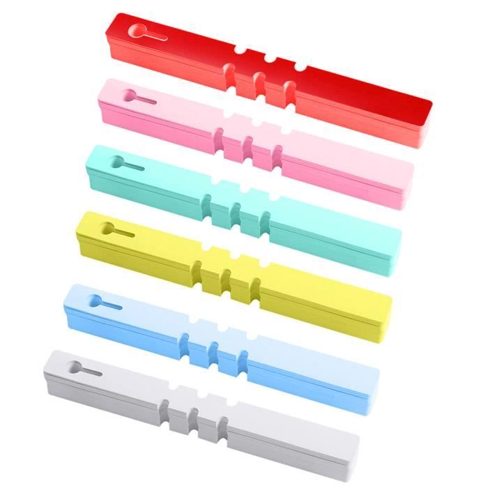 600 Étiquettes Jardin En Plastique - Marqueurs Plantes Réutilisables 10x6cm Multicolores