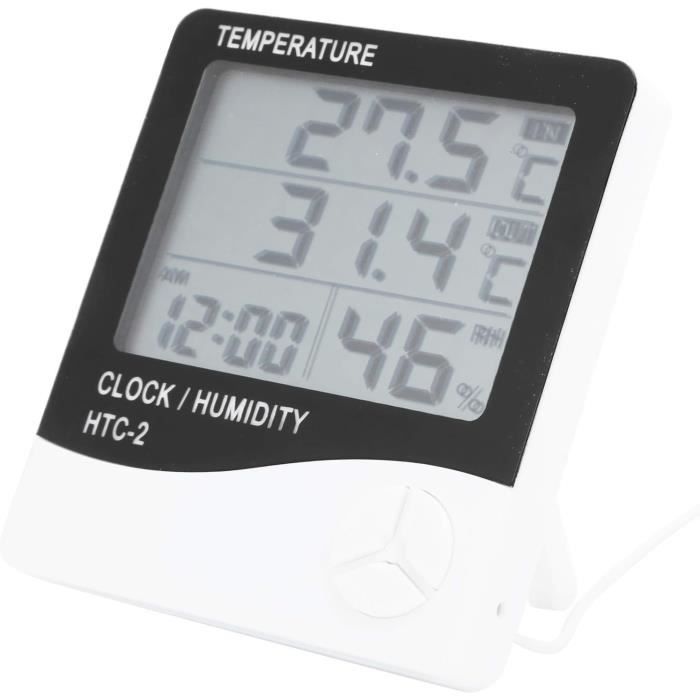 Thermomètre Bimétallique 0-120°C - Pour Chaudière, Chauffage, Barbecue - Cadran 63mm, Manchon Laiton Inclus