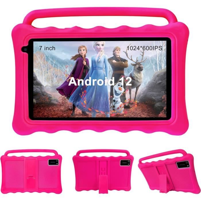 Tablette Enfants TABTIVI K708 7 Pouces – Android, 4G, 64 Go, RAM 8 Go, Bleue – Neuf
