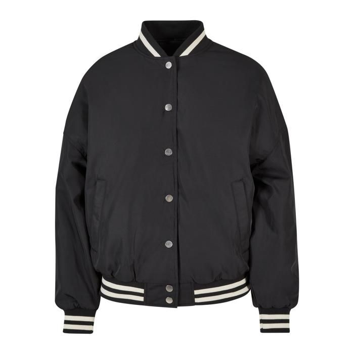 Blouson oversize recyclé femme Urban Classics College - noir - M
