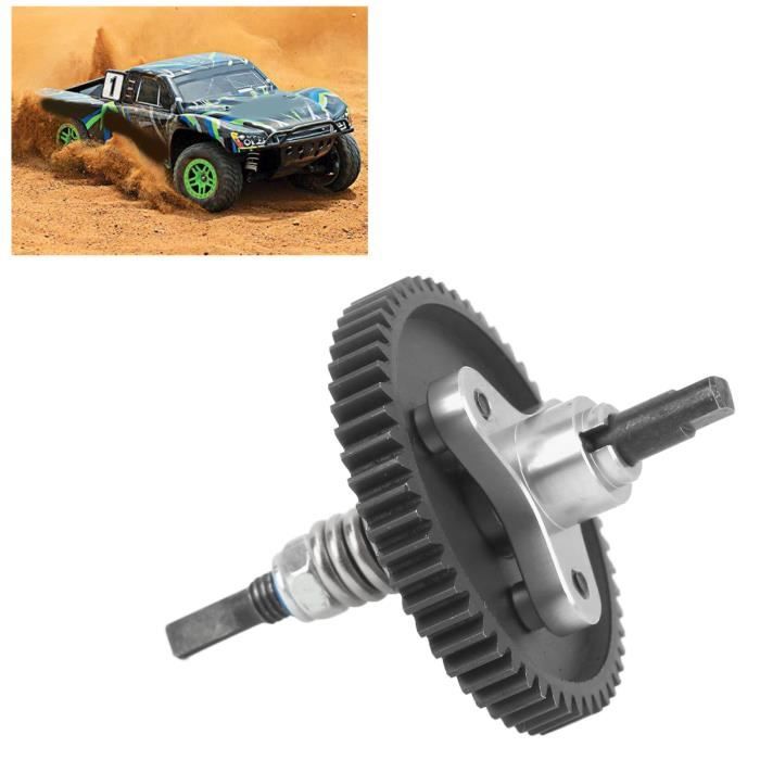 Embrayage à Glissement Différentiel En Acier Trempé 54T Pour Traxxas Slash 4x4 1/10 – Rouge, Durable, Silencieux, Facile à Monter