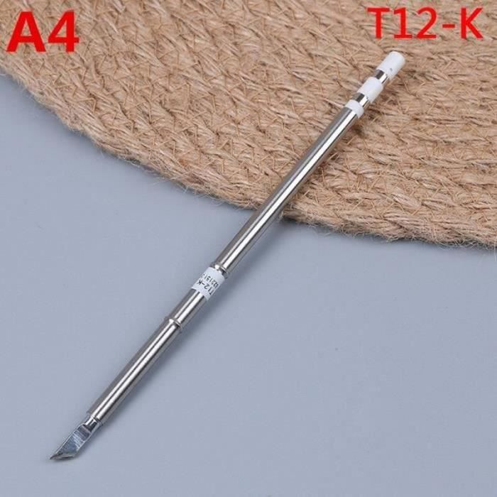 10 Pointes à Souder En Cuivre Pour Station 936/937 - Type B, Longueur 43 Cm
