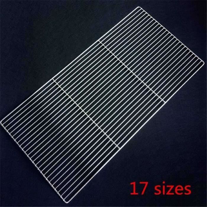 Grille Ronde En Acier Inoxydable 25 Cm Pour Barbecue - Maille Résistante Chaleur