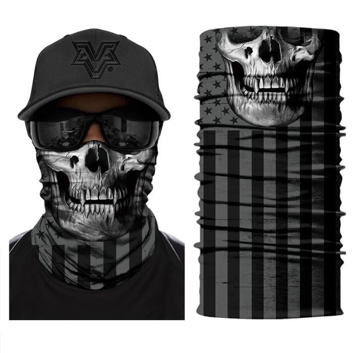 Cache-cou D'hiver élastique Réglable Avec Imprimé Tête De