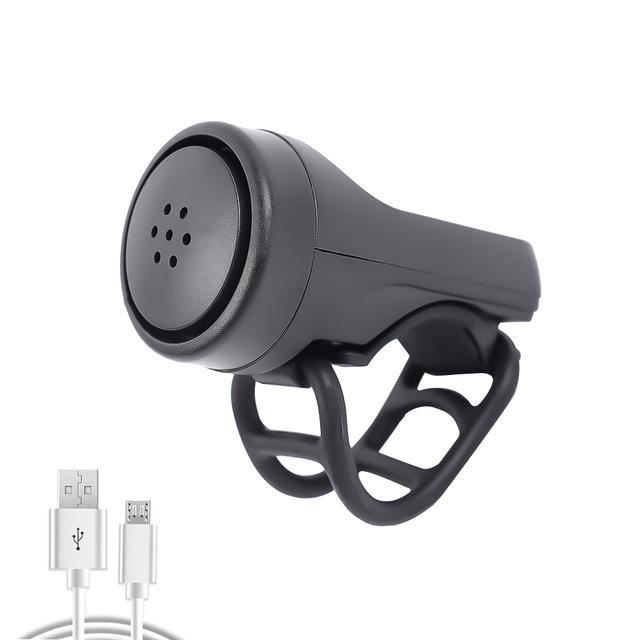 Sonnette De Vélo,Electric Horn--Klaxon électrique Aste USB Pour Vélo Et