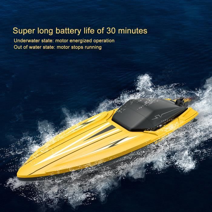 Bateau RC Goolsky – 2.4 GHz, étanche, Pour Lac, Piscine Ou Mer !