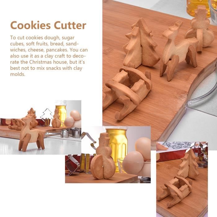 STOBAZA Moule À Biscuits Halloween En Acier Inoxydable, 8 Pièces