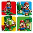 LEGO 71406 Super Mario Ensemble d’Extension La Maison Cadeau de Yoshi, Jouet Super Mario, Figurine, avec Manège, Enfants 6 Ans-1