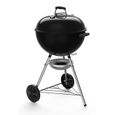Barbecue à charbon - WEBER - Original Kettle E-5710 - Grille en acier chromé - Thermomètre intégré-1