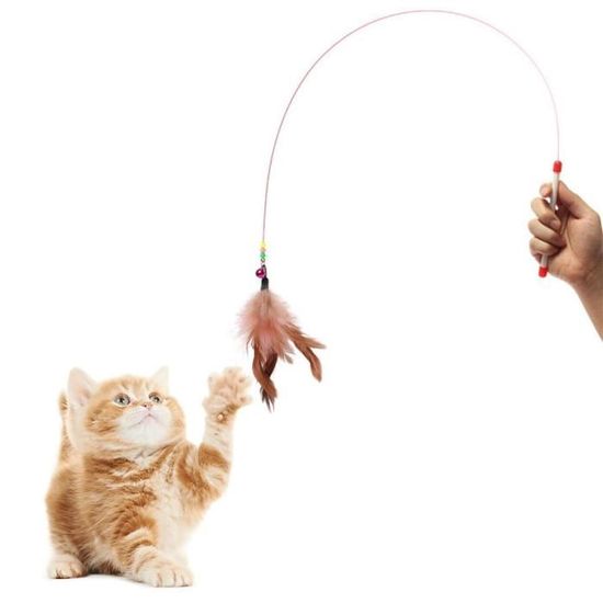 Petbobi Jouet Pour Chat En Fore D'alouette – Jouet Interactif Réaliste