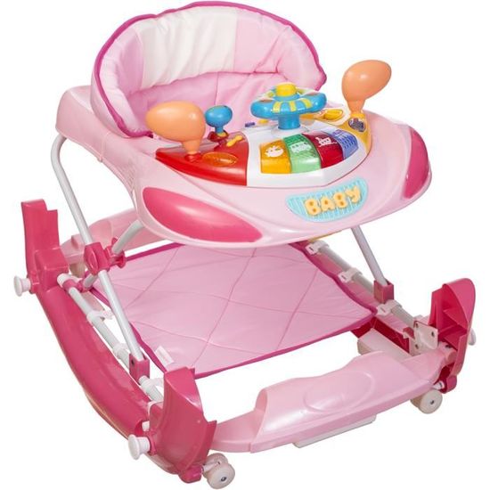 Trotteur Voiture Rose Cdiscount Puericulture Eveil Bebe