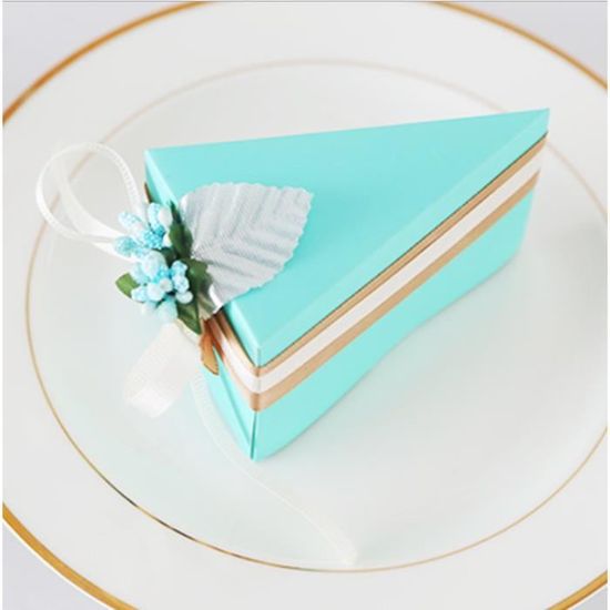 Bonbonnières Naissance/baptême En Bambou - Lot De 12 Boîtes à Dragées Rose Pour Petite Fille - Dimensions 7,5x5 Cm