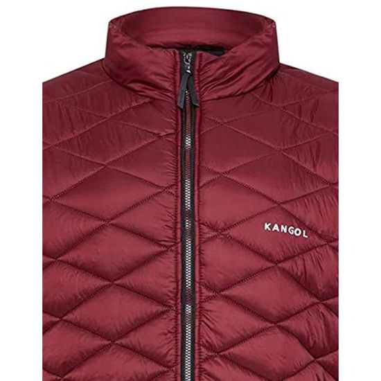 Veste molletonn e Kangol grande taille homme KANGOL Bordeaux