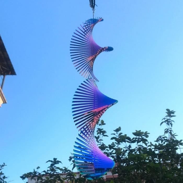 Carillon éolien En Cristal Multicolore - Décoration Extérieure Pour Jardin, Terrasse, Balcon - Crée Des Arcs-en-ciel