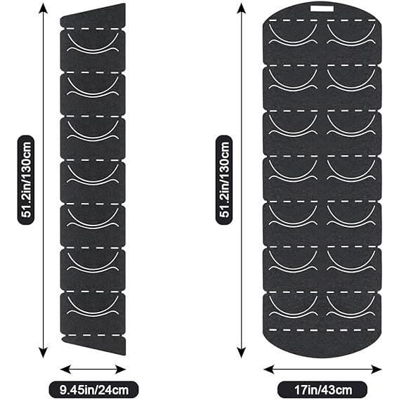 JLLYGOUS Lot De 2 Porte-casquettes - Pour 14 Chapeaux