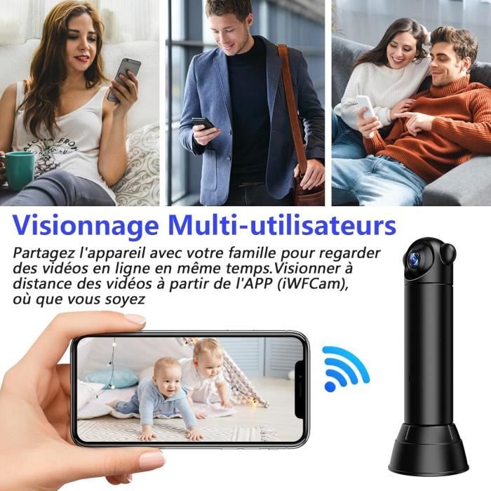 Caméra Cachée Wifi, Mini Caméra Espion Wifi Hd Caméra Cachée Pour La — free download