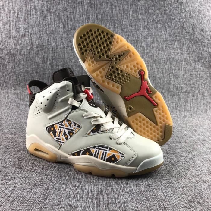 BASKETS AIR JORDANX 6 Retro AJ6 Quai 54 Sail Gum CZ4152 100 Homme