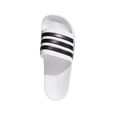 Sandales adidas Cloudfoam Adilette - blanc/noir/blanc - 38-2