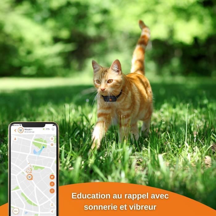 GPS GENERIQUE Mini Traceur GPS pour Smartphone Bluetooth Porte-Clefs Chat  Chien Tracker (NOIR)