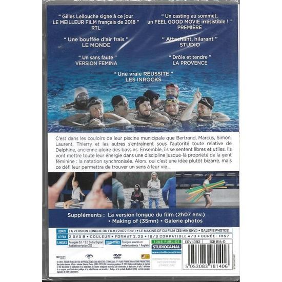 resultat tjenestemænd Være DVD - Le Grand Bain ( Film de Gilles Lellouche ) - Cdiscount DVD