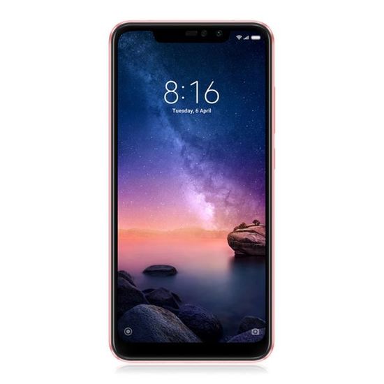 mi note 6 pro 6gb ram rose gold