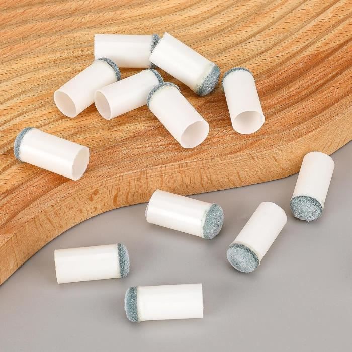 Lot De 50 Embouts De Queue De Billard En Cuir - 9mm, 10mm, 13mm Pour Snooker Et Billard Américain - 11