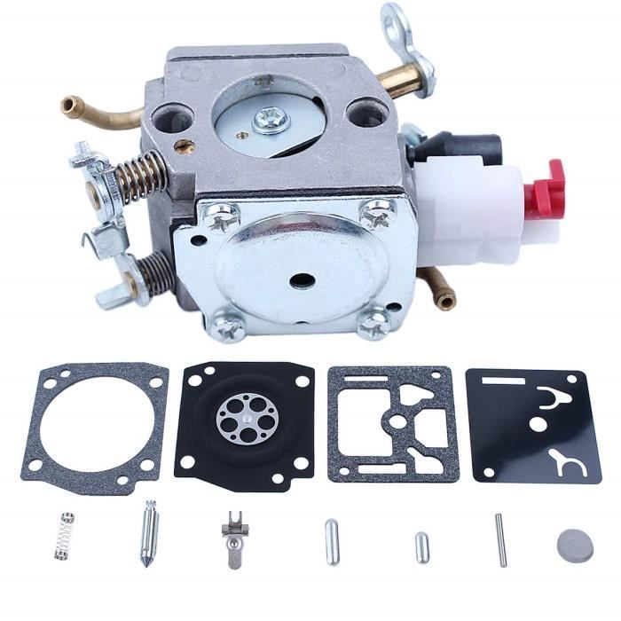 Kit de filtre à air du carburateur compatible avec Husqvarna 340 345 346 350 353 pour la