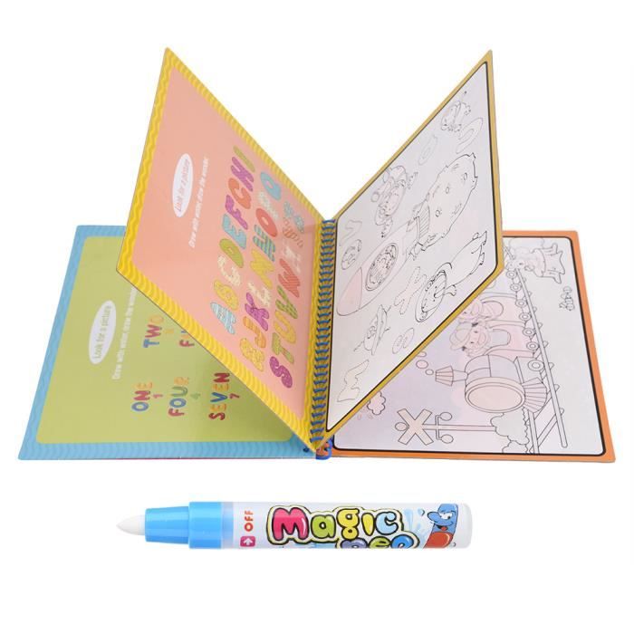 Zerodis Livre De Coloriage à L'eau Pour Enfants, Peinture Et Dessin