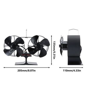 Ventilateur silencieux avec conduit en ligne de 4 ... – Grandado