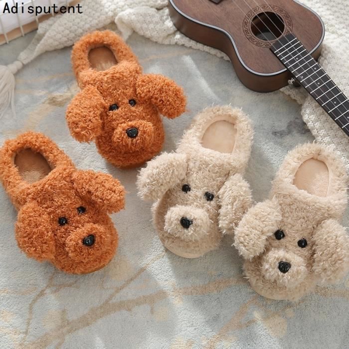 Chaussons Enfants En Forme De Chat - Doux, Antidérapants - Pour Filles Et Garçons, Taille 23 Et Plus