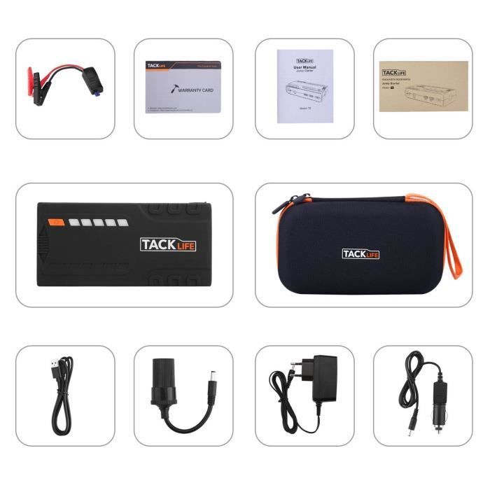 TACKLIFE T6 Booster Batterie - Cdiscount Auto