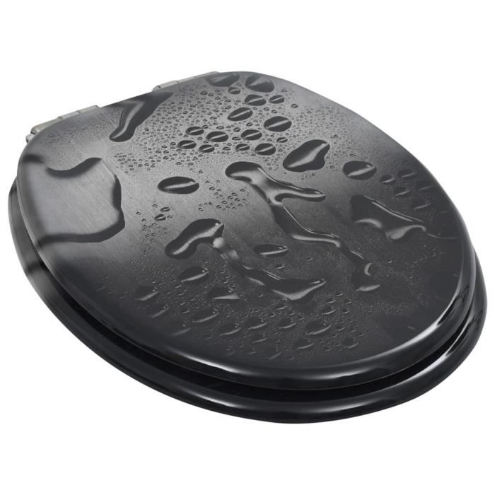 Abattant wc top style industriel