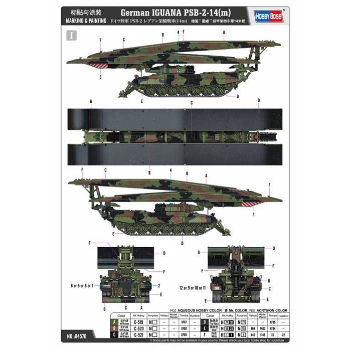 Maquette d'avion en plastique Catalogue HOBBY BOSS 2019-20