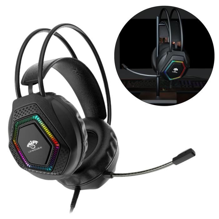 Casque de jeu filaire G70 avec micro casque auriculaire pour VR