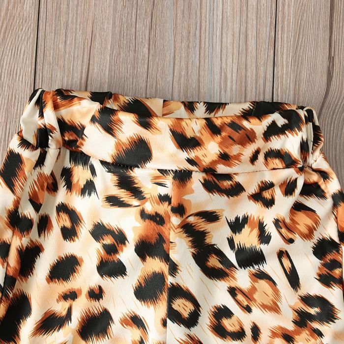 Vetement leopard bebe discount fille